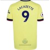 Maglia ufficiale Arsenal Alexandre Lacazette 9 Trasferta 2021-22 per Uomo